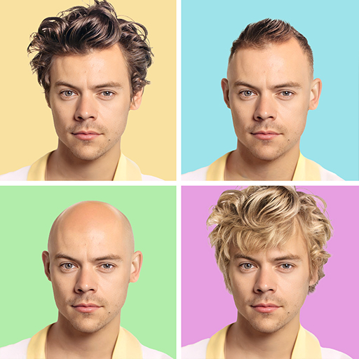 HairApp: Hair Styler App, Bald