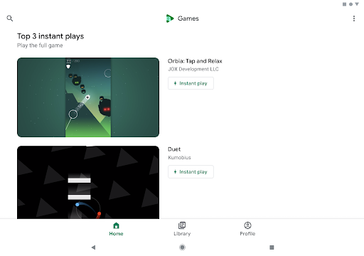 Google Play Games screenshot