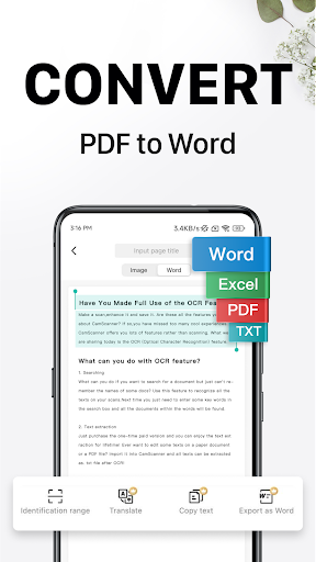 CamScanner- scanner, PDF maker screenshot