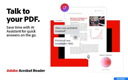 Adobe Acrobat Reader: Edit PDF screenshot