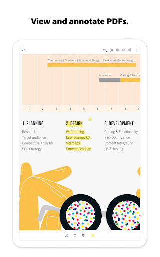 Adobe Acrobat Reader: Edit PDF screenshot