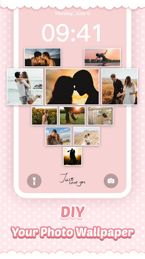 Pink Cute Hippo Theme screenshot