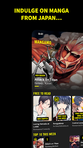 Mangamo Manga & Comics screenshot
