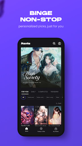 Manta - Manhwa, Comics, Novels screenshot