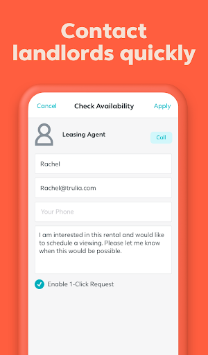 Trulia Rent Apartments & Homes screenshot