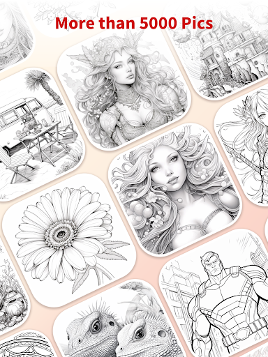 InColor: Coloring & Drawing screenshot