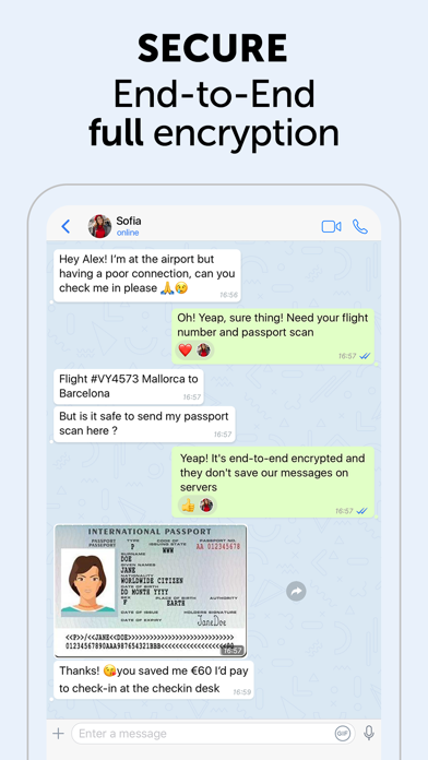 Zangi Private Messenger screenshot
