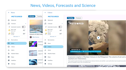 Weather Radar - Meteored News screenshot