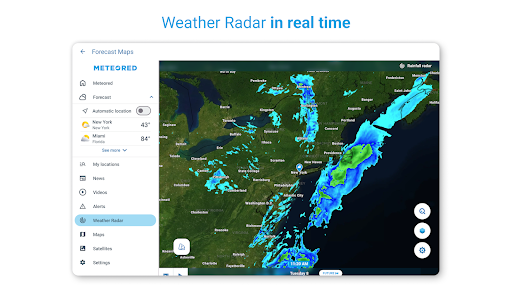 Weather Radar - Meteored News screenshot