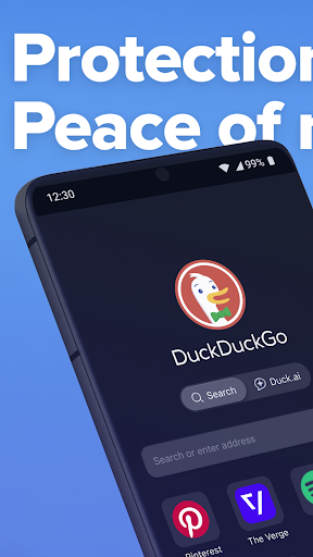 DuckDuckGo, Duck.ai, & VPN screenshot