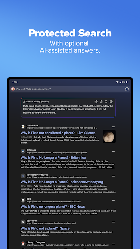 DuckDuckGo, Duck.ai, & VPN screenshot