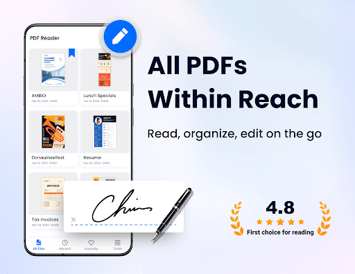 PDF Reader - PDF Editor screenshot