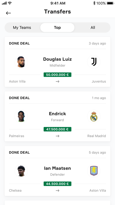 OneFootball: All Soccer Scores screenshot