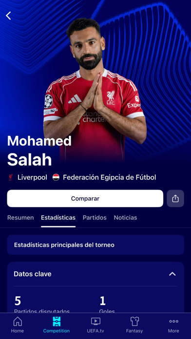 UEFA Champions League Official screenshot