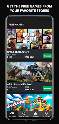 Epic Freebie Games Radar screenshot