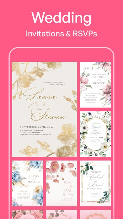 Invitation Maker: Cards & RSVP screenshot