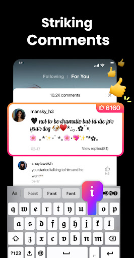 Fonts Keyboard Themes & Emoji screenshot