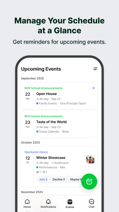 BAND - App for all groups screenshot
