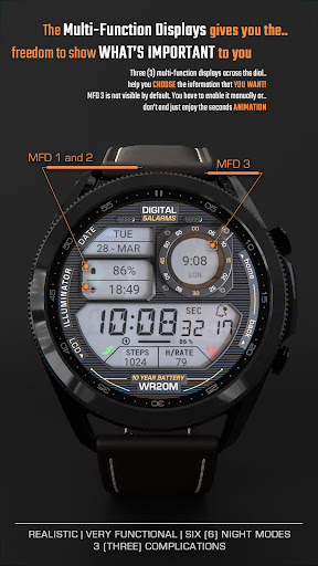 ILLUMINATOR Digital Watch face screenshot