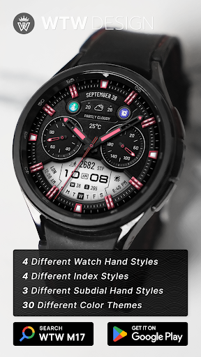 WTW M17 Hybrid Watch Face screenshot