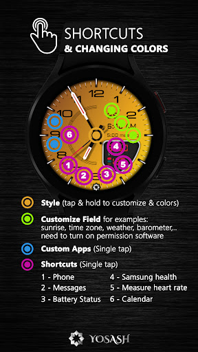 D355 Premium Watch Face screenshot