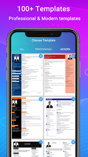 Resume - Intelligent CV maker screenshot