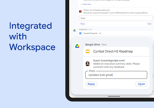 Google Chat screenshot