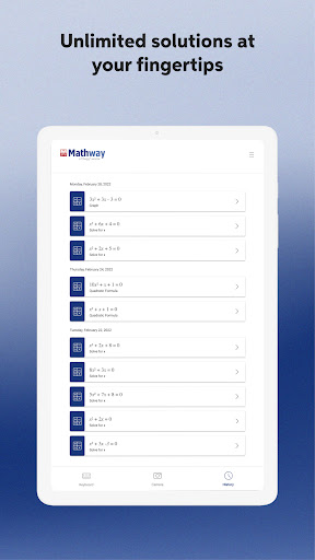 Mathway: Scan & Solve Problems screenshot