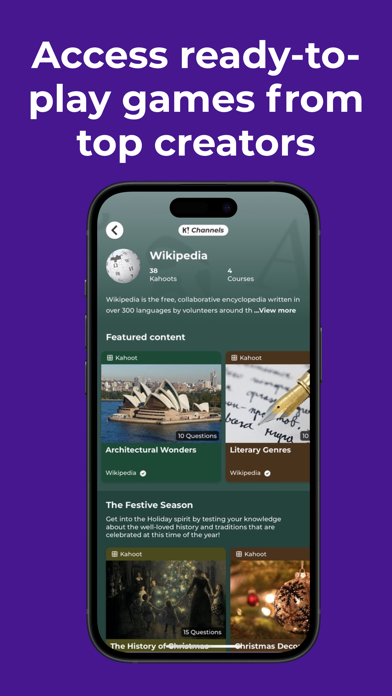 Kahoot! Play & Create Quizzes screenshot