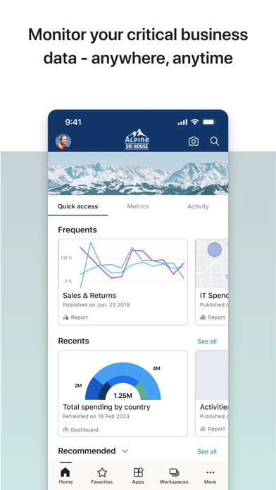 Microsoft Power BI screenshot
