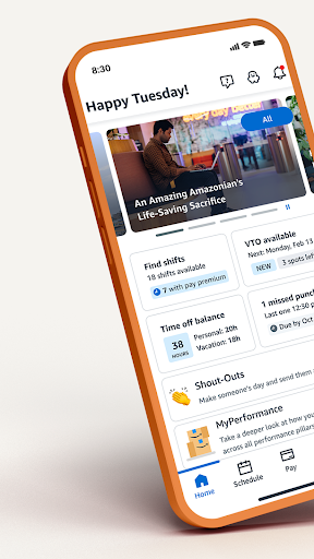 Amazon A to Z screenshot