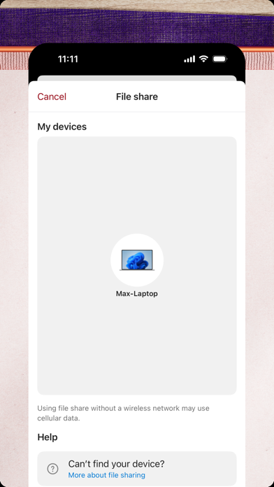 Link to Windows screenshot