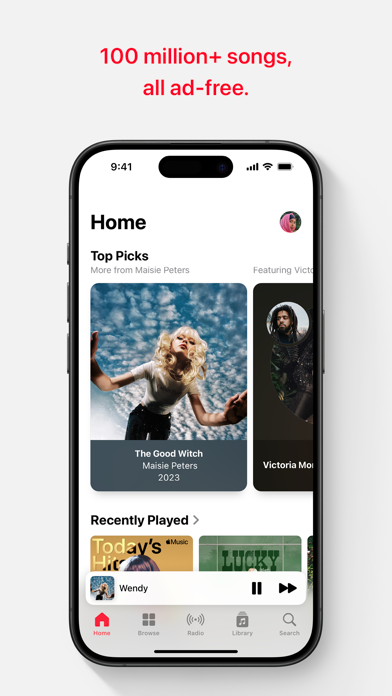Apple Music screenshot