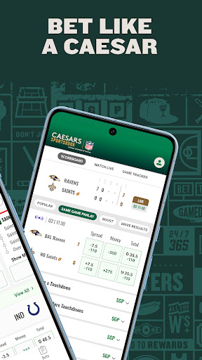 Caesars Sportsbook screenshot