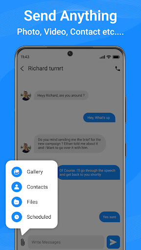 Messages: Text SMS screenshot