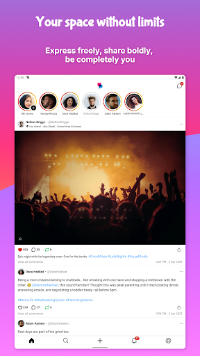 UpScrolled screenshot