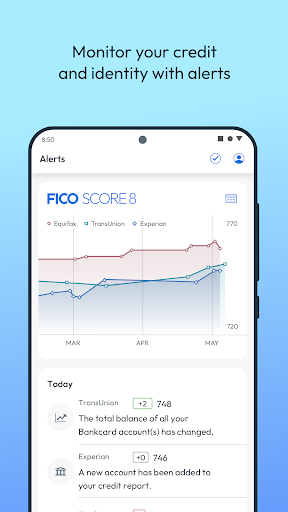 myFICO: FICO Credit Check screenshot