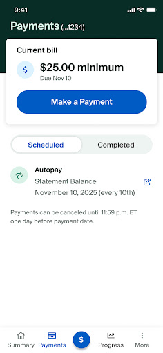 Mission Lane screenshot