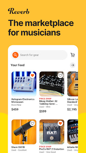Reverb: Buy & Sell Music Gear screenshot