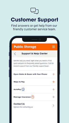 Public Storage screenshot