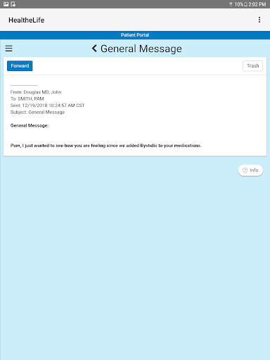 HealtheLife screenshot