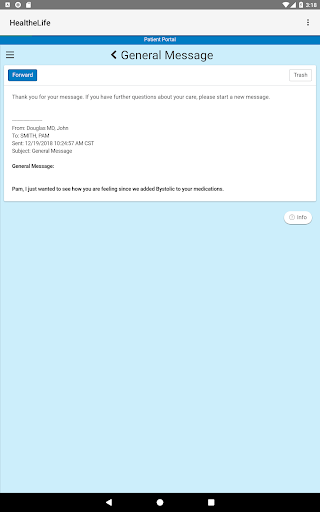 HealtheLife screenshot