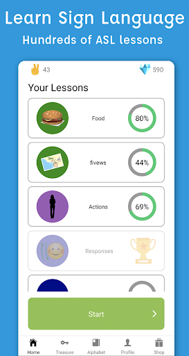 Sign Language ASL Pocket Sign screenshot
