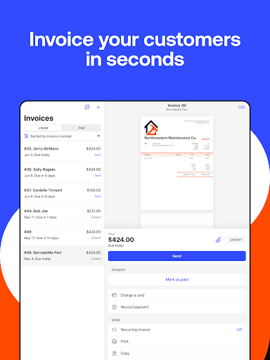 Invoice2go: Easy Invoice Maker screenshot
