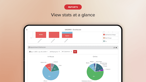Vagaro Pro screenshot