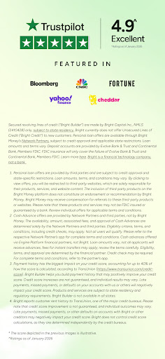 Bright: Loans & Credit Builder screenshot