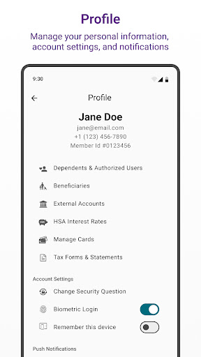 HealthEquity Mobile screenshot