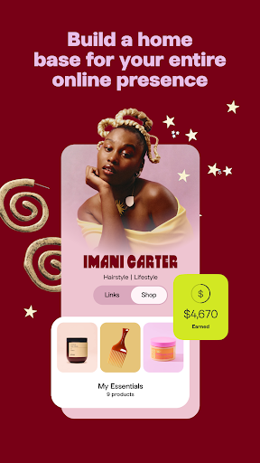 Linktree: Link in bio creator screenshot