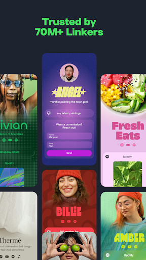 Linktree: Link in bio creator screenshot