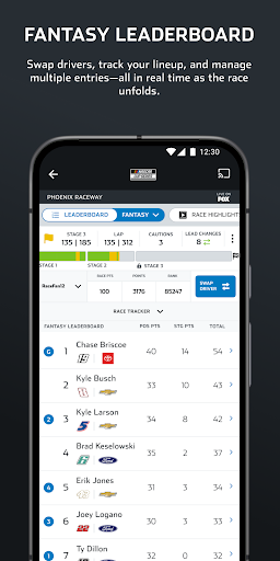 NASCAR MOBILE screenshot